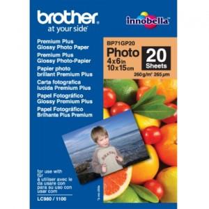 Hartie Foto Brother BP71GP20, Glossy 6x4