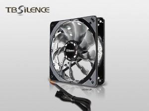 Cooler Enermax  T.B.SILENCE. PWM series 8cm. 500-2500 rpm, zgomot min. 8 dBA, flux aer max.35.11 CFM, Twister Bearing  UCTB8P