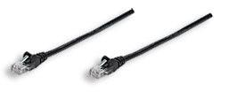 Network Cable, Cat6, SFTP RJ-45 Male / RJ-45 Male, 3.5 ft. (1.0 m), Black, 344081