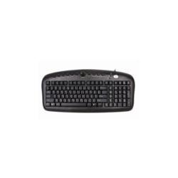 Tastatura A4Tech KB-27, Keyboard PS/2 (Black) (US layout), KB-27