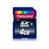Card memorie Transcend SDHC 4GB Class 10, TS4GSDHC10