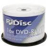 DVD-R RIDISC 16X cake/50, QDVD-RRT16XC50