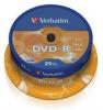 Dvd verbatim dvd-r 43523/43729 16x cake10,