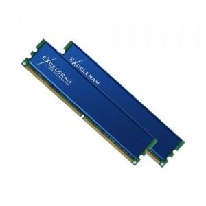 Kit Memorii Dual Channel Exceleram 4096 MB DDR3 1600Mhz, Blue, E30120A