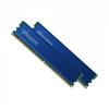 Kit Memorii Dual Channel Exceleram 4096 MB DDR3 1600Mhz, Blue, E30120A