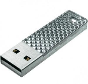 Memorie stick USB SanDisk USB Flash Facet, 16 GB, SDCZ55-016G-B35S (argintiu)