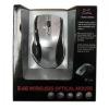 Mouse optic keyoffice m7097g, wireless, silver-black