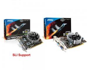 Placa video MSI N450 PCI-E 1GB DDR1 128BIT N450GTS-MD1GD3