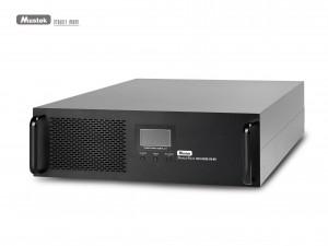 UPS Mustek PowerMust 3024 Online LCD RM, 3000VA/2400W,  3U high Rack mount, W/RS-232 & USB i, 98-UPS-VR030