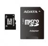 Card de memorie Adata MicroSD 4GB + Adaptor SD  SDHC Clasa 4  4Gm2