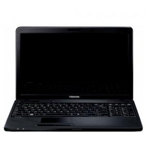 Laptop Toshiba Satellite C660D-10L cu procesor AMD V140 2.3GHz, 2GB, 250GB, ATI Radeon HD4250, FreeDOS, Negru, PSC0WE-002003G5