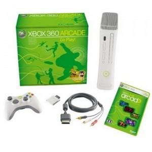 Microsoft Consola XBOX Arcade + joc Banjo Kazooie + Lego Batman + Pure + Sega Tennis