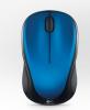 Mouse logitech  usb wireless. m235, steel blue,