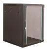Wallmounted cabinet 9U 19inch/ 600mm, usa fata sticla securizata, Xcab-9U60S