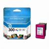 Cartus color HP 300 Tri-colour Ink Cartridge with Vivera Inks 165 pag, CC643EE