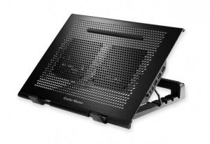 Laptop cooling pad Cooler Master Notepal U Stand, aluminiu/plastic/cauciuc, ventilatoare: 2x10 cm, R9-NBS-USTD-GP