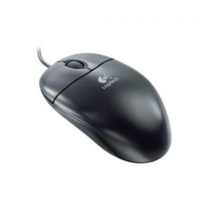 Mouse LOGITECH S96 Optical Wheel Mouse PS2, Black, 953688-1600