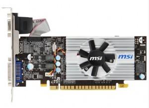 PLACA VIDEO MSI N620, PCI-E 1GB, DDR3, N620GT-MD1GD3/LP