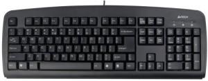 Tastatura A4Tech KB-720A, Smart PS2 Keyboard (Black) (US layout), KB-720A-PS2