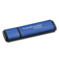USB 2.0 Flash Drive 16GB DT Vault w/256bit AES Hardware-Based Encryptio KINGSTON
