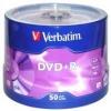 Dvd verbatim dvd+r16x 4.7gb inkjet