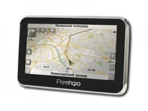GPS navigator PRESTIGIO GeoVision 4300 (Outdoor, 66 Channels, Display 4.3inch), PGPS430000002GB00
