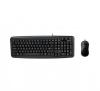 Kit wireless tastatura + mouse, spill resistant,