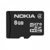Card memorie Nokia Micro SDHC 8GB Clasa 4, MU-43