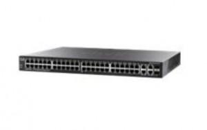 Cisco SG 300-52MP (SG300-52MP-K9) 50-Port Gigabit Managed PoE+ Switch, 2x Gigabit/SFP Combo Uplinks, 300 Series (740W)