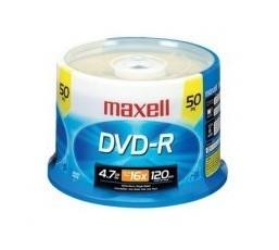 DVD-R MAXELL 16X, 50BUC, SHRINK, 275732.40.CN