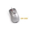 Mouse optic, 3but + 1wheel; buton dublu click, rezolutie 800 DPI; ARGINTIU;