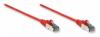 Network Cable, Cat6, SFTP RJ-45 Male / RJ-45 Male, 3.5 ft. (1.0 m), Red, 344043