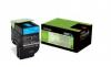 Toner lexmark 802c cyan return