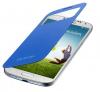 Husa Samsung Galaxy S4 i9500 S-View, Rigel Blue, EF-CI950BLEGWW