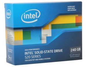 Intel SSD 520 Series 240GB, 2.5in SATA 6Gb/s, 25nm, MLC, 9.5mm, SSDSC2CW240A3K5