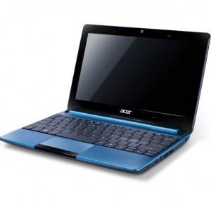 Netbook Acer Aspire AO725-C6Cbb cu procesor AMD Dual-Core C60 1.0GHz, 2GB, 320GB, AMD Radeon HD 6290, Linux, Blue
