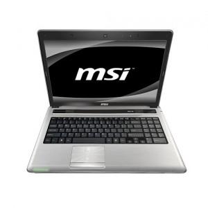 Notebook MSI CX640-494XEU 15.6 Inch HD LED cu procesor Intel Core i3 2330M 2.2GHz, 2x2GB DDR3,  500GB (5400), Nvidia GT520M 1GDDR3, Silver, CX640-494XEU