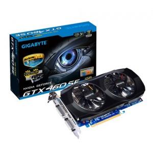 Placa video Gigabyte nVidia GeForce GTX460, 1024MB, GDDR5, 256bit, HDMI, DVI-I, PCI-E