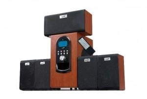 BOXE GENIUS SW-HF5.1 6000, 5.1, 20Wx5 + 100Wx1, cherry wood, telecomanda, 31730022101