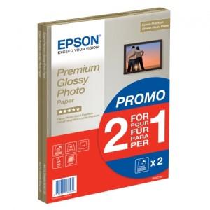 Epson Premium Glossy Photo Paper - 2 for 1, DIN A4, 30 Sheets  C13S042169