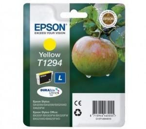 Ink Cartridge Epson T1294, Yellow Singlepack, C13T12944011
