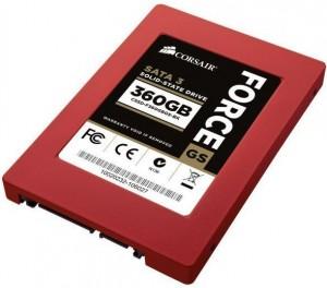 SSD CORSAIR 360GB FORCE GS SATA 3, CSSD-F360GBGS-BK