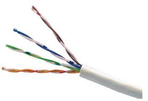Cablu UTP AMP, Cat. 6, LSZH alb, 23 AWG, separator perechi (Rola in cutie 305m), 0-0219585-2