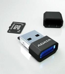 Card Memorie A-Data microSDHC 4GB Clasa 6 cu reader, AUSDH4GCL6-RM3BKBL