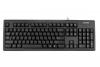 Tastatura A4Tech KBS-5A, ANTI-RSI Water-proof USB Keyboard (Black) (US layout), KBS-5A-USB
