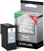 Cartus cerneala Lexmark negru, 36XL - X3650, X4650, X5650, X6650, Z2420 Se, LXINK-18C2170E