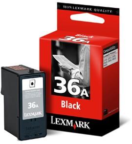 Cartus Lexmark Nr 36A  Black, 18C2150E