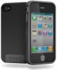 Husa Multimedia CYGNETT Fused Case for iPhone 4S, Black/Gray, CY0667CPFUS