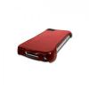 Husa Prestigio pentru iPhone 4 din piele rosie, PIPC4102RD