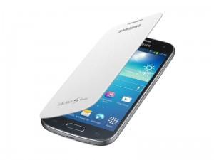 Husa Samsung Galaxy S4 Mini i9195 Flip Cover White, EF-FI919BWEGWW